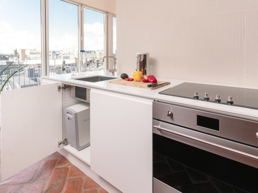 Kitchen Faucet With Cup Washer